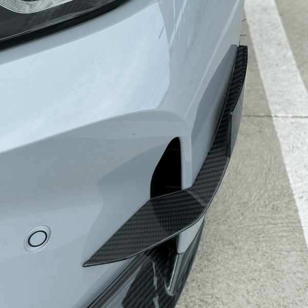 CarBahn Carbon Fiber Canards | BMW M3/M4 2021-2025 G80, G82, G83 xDrive, RWD