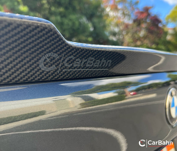 CarBahn Gloss Carbon Rear Spoiler | BMW M5 & M550i 2018-2023 F90, G30 xDrive