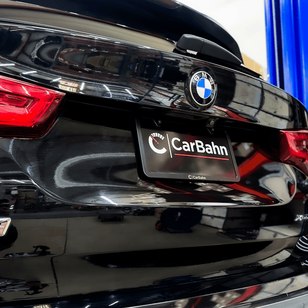 CarBahn Silver CarBahn License Plate Frame