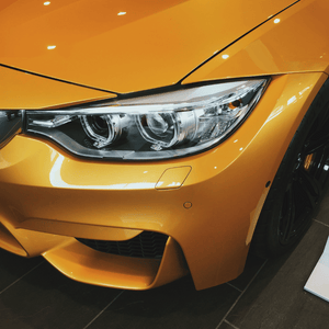 BMW M4 on display