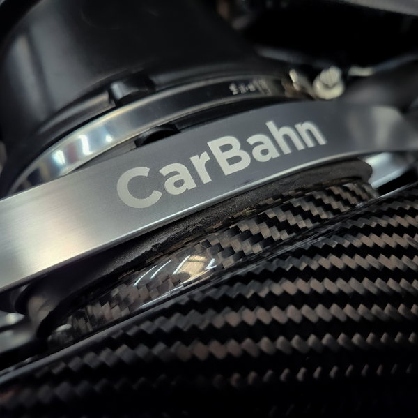 CarBahn Brushed Silver Strut Brace Set | BMW F9X M5/M8 2019 - 2025 F90, F91, F92, F93, G30, G14, G15, G16 xDrive