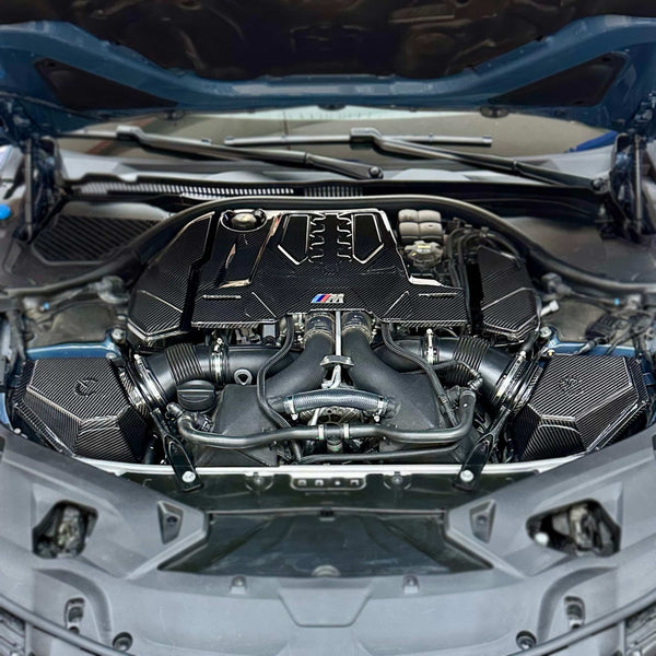 CarBahn Carbon Fiber Cold Air Intake | BMW F9X/G9X M5/M8 2018 - 2025 F90, F91, F92, F93, G90, G99