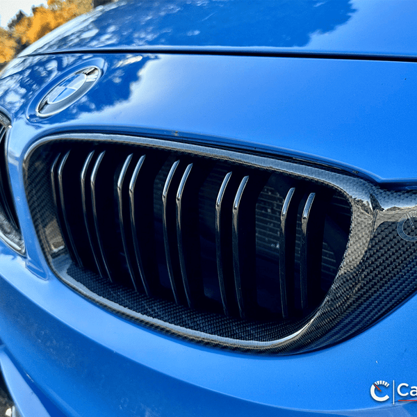 CarBahn Gloss Carbon Fiber Front Grille | BMW F8X M3/M4 2015-2020 F80, F82, F83 RWD