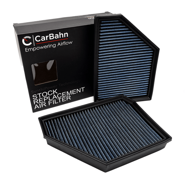 CarBahn S63 High Flow Replacement Intake Air Filters 2020 - 2025 F95, F96, G05, G06, G09 xDrive