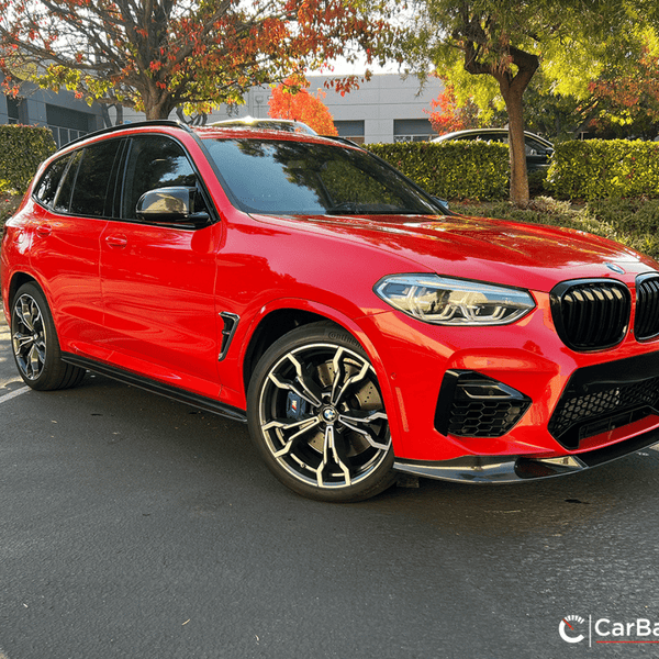 CarBahn Gloss Carbon Fiber Side Skirts | BMW X3M/X4M 2020-2024 F97, F98 xDrive