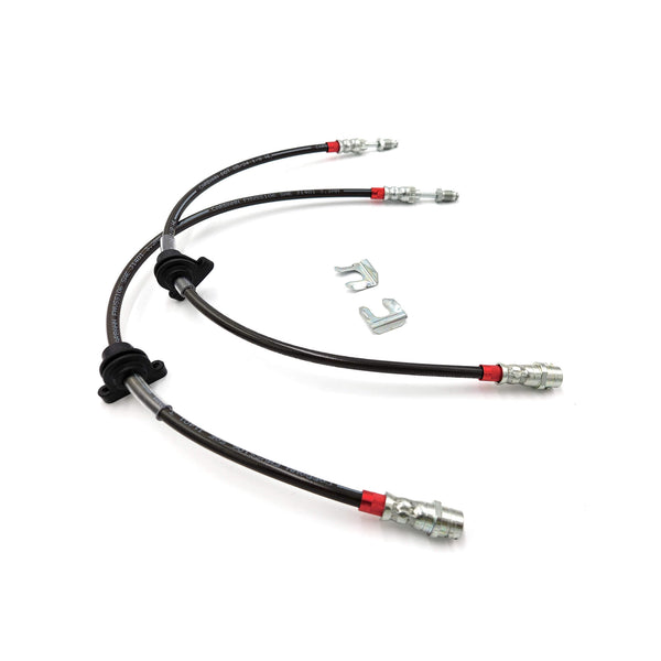 CarBahn Stainless Steel Front Brake Lines | BMW G8X M3/M4 2019 - 2024 G80, G82, G83, G23 xDrive, RWD