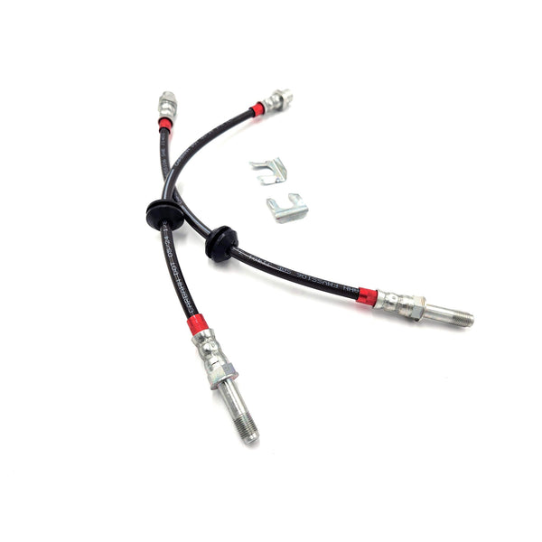 CarBahn Stainless Steel Rear Brake Lines | BMW F9X M5/M8 2017 -2025 F90, F91, F92, F93, G30 xDrive