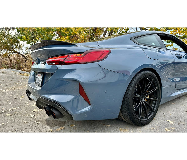 CarBahn Carbon Fiber Rear Spoiler | BMW M8 2020-2025 F92 xDrive