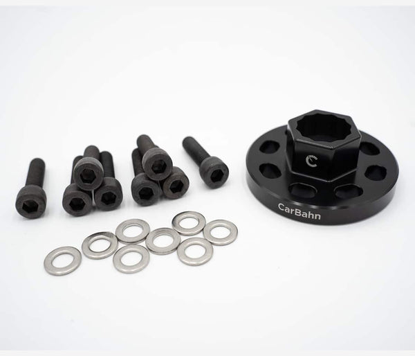 CarBahn Crank Bolt Capture Plate | BMW F8X M2/M3/M4 2015-2021 F87, F80, F82, F83 RWD