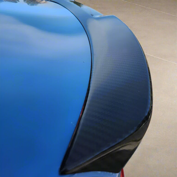 CarBahn Gloss Carbon Fiber Rear Spoiler | BMW F80 M3 2016 - 2018 F80 RWD