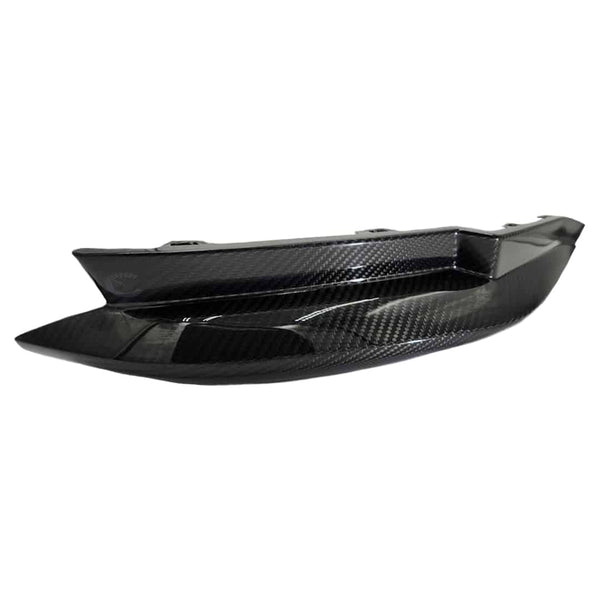 CarBahn Carbon Fiber Rear Bumper Lip (Set Of 2) | BMW M3 2021-2025 G80 xDrive, RWD