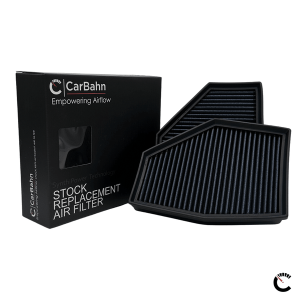 CarBahn N63 High Flow Replacement Intake Air Filters | BMW M550i/750i/M850i 2020 - 2024 G30, G11, G12, G14, G15, G16 xDrive, RWD