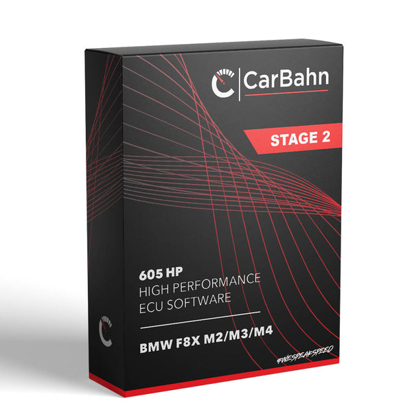 CarBahn 605 HP Stage 2 Software | BMW F8X M2/M3/M4 2015-2021 F87, F80, F82, F83 RWD