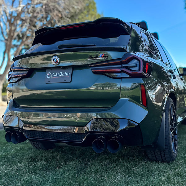 CarBahn Carbon Fiber Rear Spoiler | BMW X3M 2020-2024 F97 xDrive